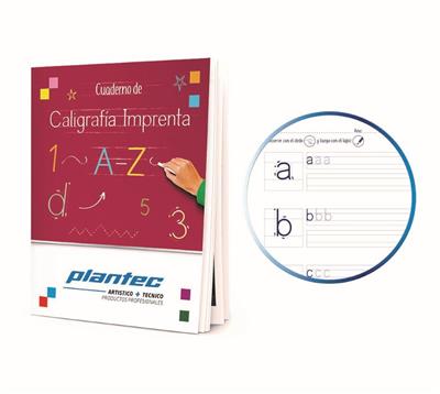 CUADERNO CALIGRAFIA PLANTEC Imprenta