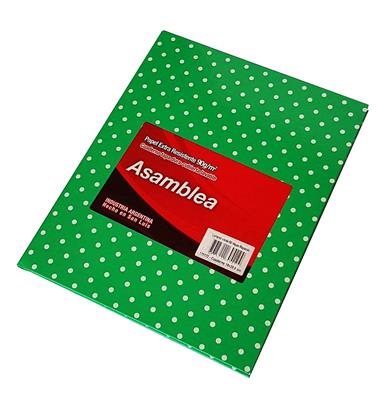 CUADERNO 19x23 Rayado Lunar Verde x 50 h.