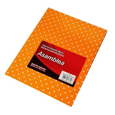 CUADERNO 19x23 Rayado Lunar Naranja x 50 h.