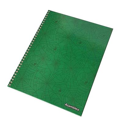 CUADERNO 21x27 # x 100 h. ASAMBLEA Verde