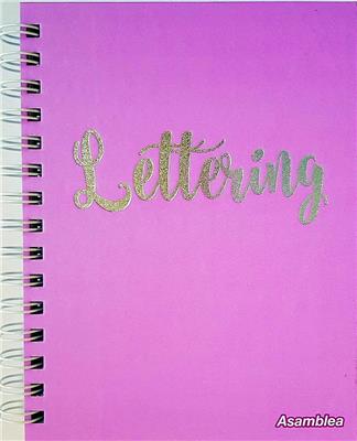 CUADERNO LETTERING 15 x 20 cm. ASAMBLEA