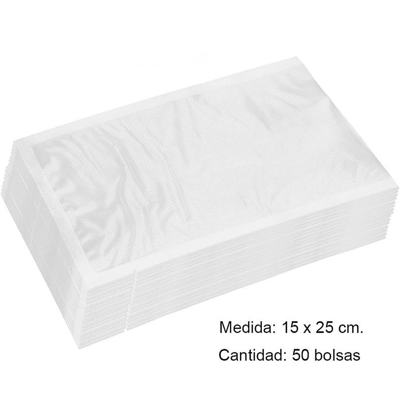 BOLSA para VACIO 15x25 Gofradas