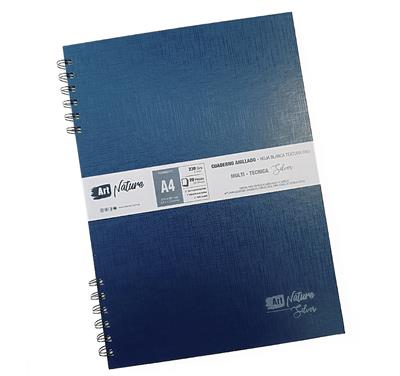 CUADERNO ART NATURE A4 Silver