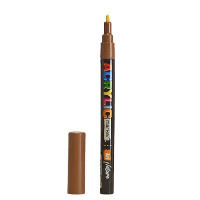 MARCADOR ART NATURE ACRYLIC Fino Marrón