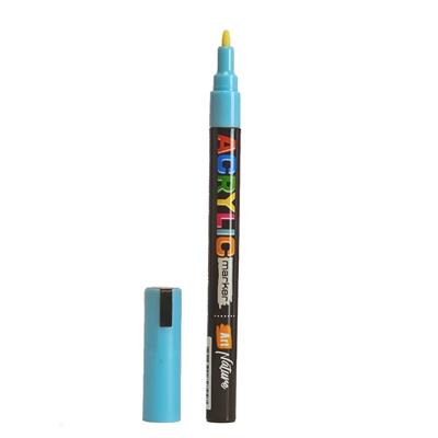 MARCADOR ART NATURE ACRYLIC Fino Celeste Claro