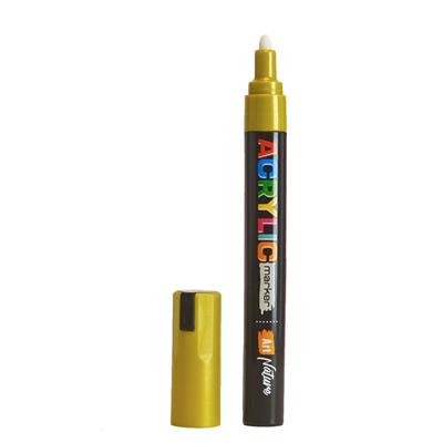 MARCADOR ART NATURE ACRYLIC Medio Oro