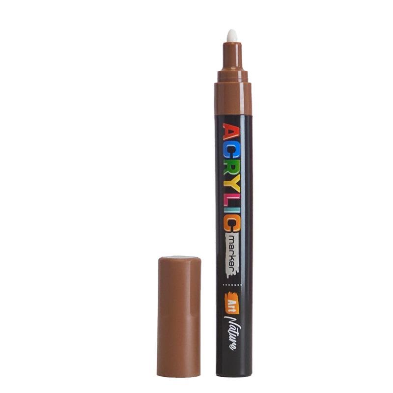 MARCADOR ART NATURE ACRYLIC Medio Marrón