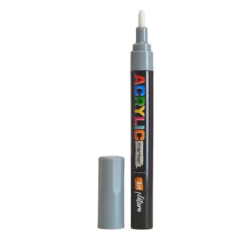 MARCADOR ART NATURE ACRYLIC Medio Gris