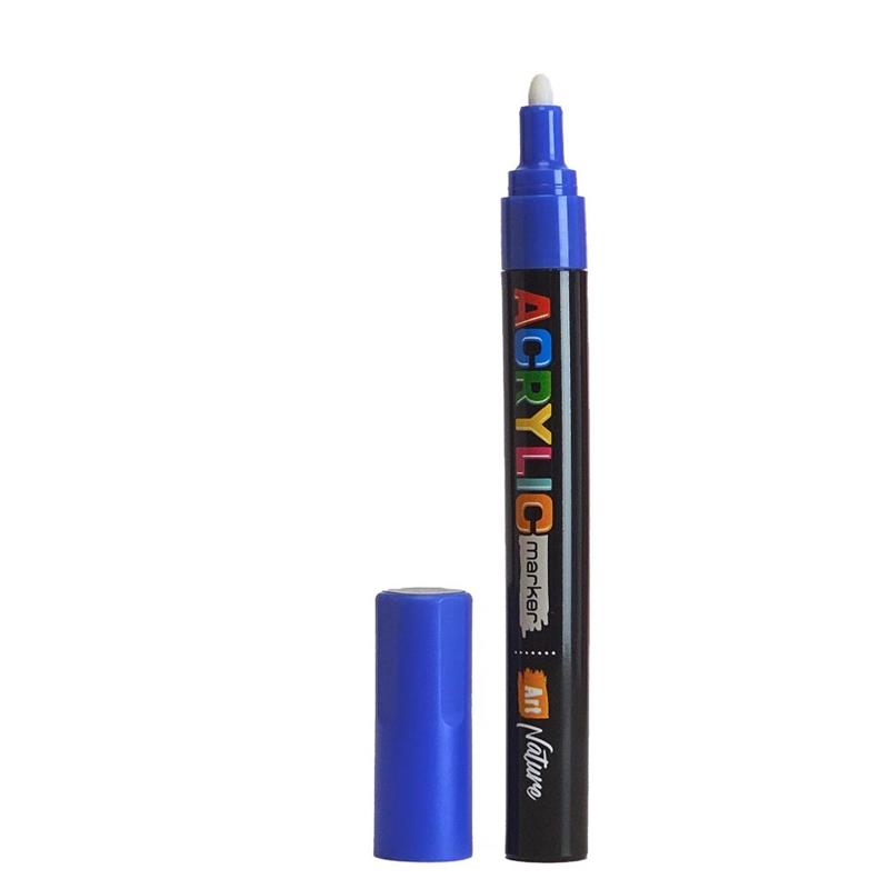 MARCADOR ART NATURE ACRYLIC Medio Azul Real