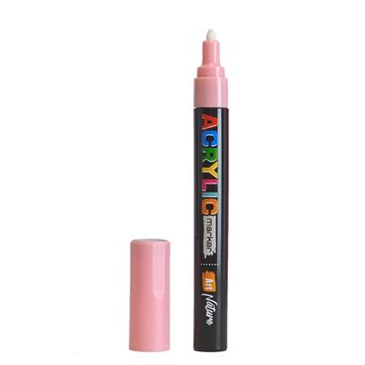 MARCADOR ART NATURE ACRYLIC Medio Rosa Pastel