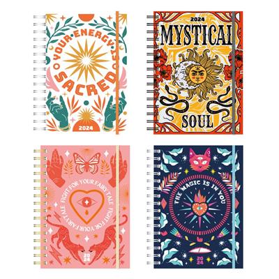 AGENDA ONIX 16x22 MYSTICAL Semana a la vista