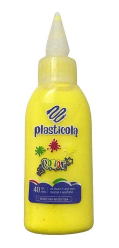 PLASTICOLA COLOR x 40 g. Amarillo