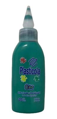 PLASTICOLA COLOR x 40 g. Verde