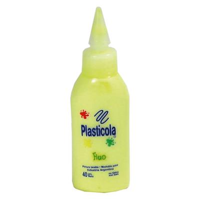 PLASTICOLA FLUO x 35 g. Amarillo