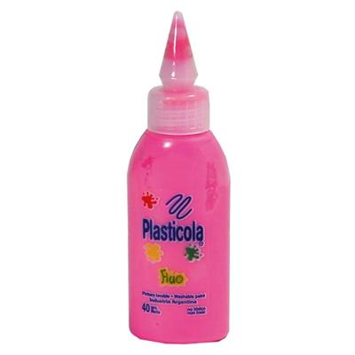 PLASTICOLA FLUO x 35 g. Rosa