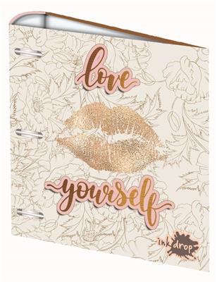CARPETA ESCOLAR 3x40 INK DROP FLORAL