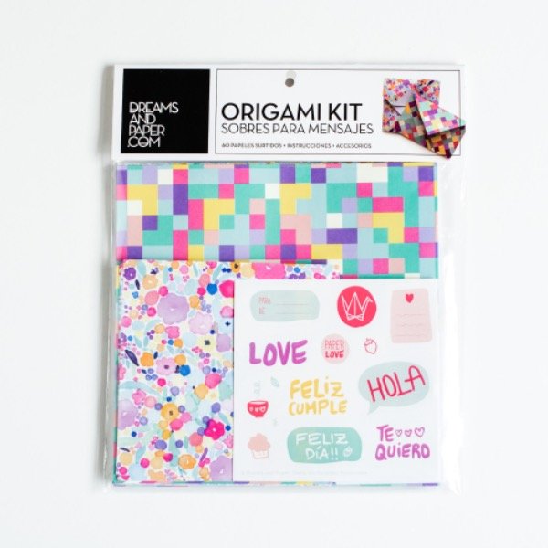 ORIGAMI KIT Sobre para mensajes