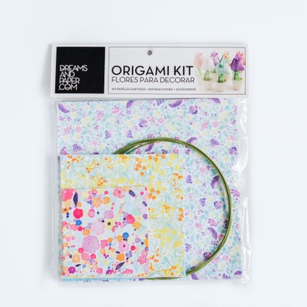 ORIGAMI KIT Flores para decorar