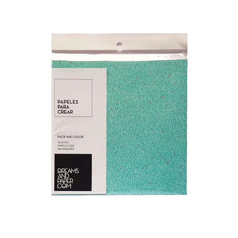 PAPELES PARA ORIGAMI Mix Color