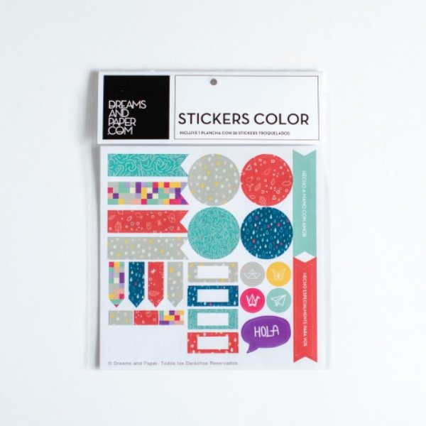 STICKER D&P Color
