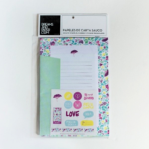 PAPEL DE CARTA Sauco