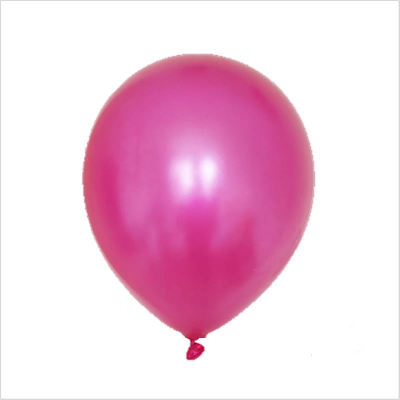 GLOBO PERLADO 12 Fucsia x 25 u.