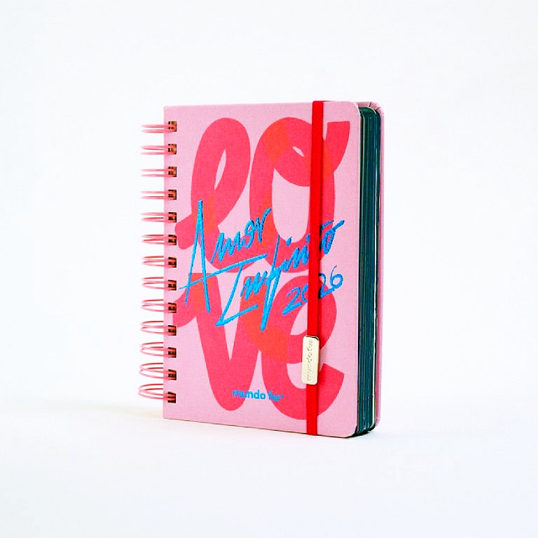 AGENDA FW 15x21 DIARIA c/Espiral INSPIRE Love
