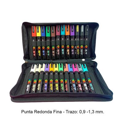 SET MARCADOR ART NATURE ACRILICO x 24 u. P/Fina