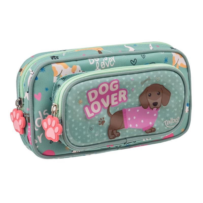 CARTUCHERA TALBOT BIG POCKET Dog Lover