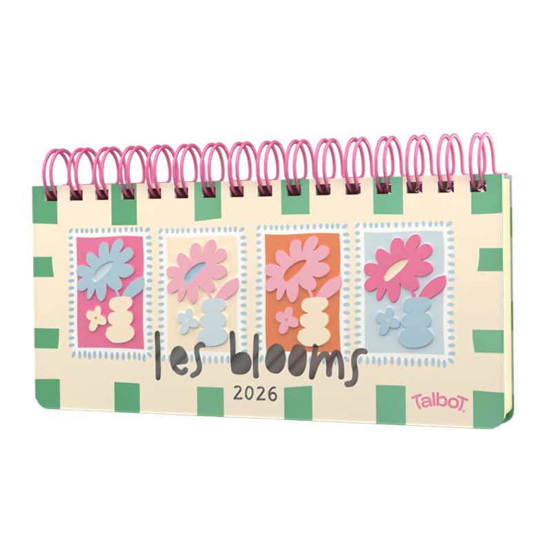 AGENDA TALBOT 8x17 POCKET Les Blooms