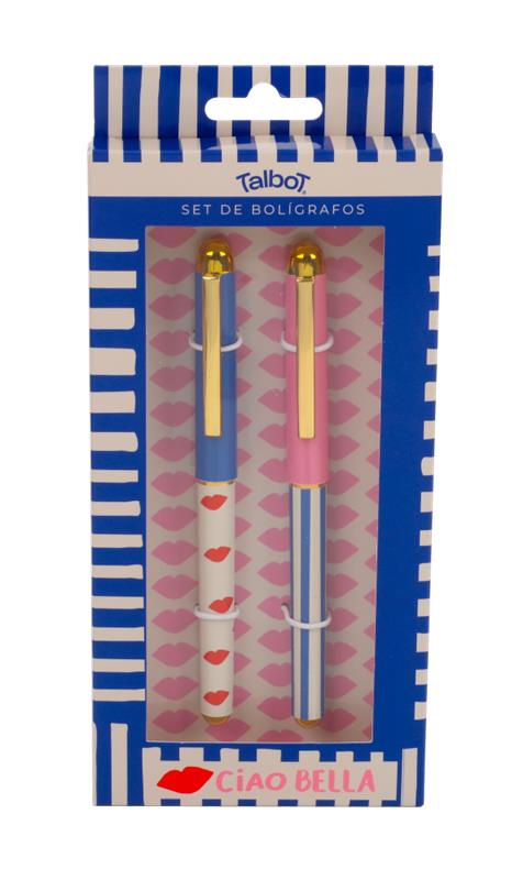 SET BOLIGRAFOS TALBOT Ciao Bella