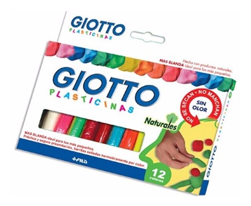 PLASTILINA GIOTTO X 12 U.