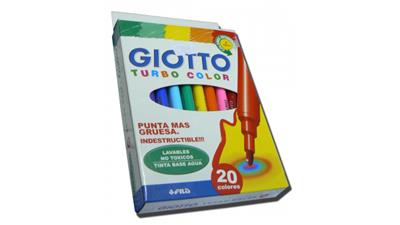 MARCADOR GIOTTO TURBO COLOR x 20 u.