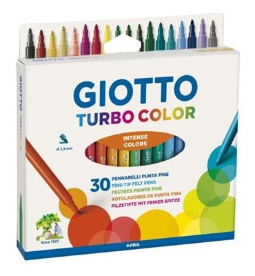 MARCADOR GIOTTO TURBO COLOR x 30 u.