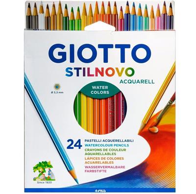 LAPICES GIOTTO STILNOVO ACUARELABLE x 24 u.