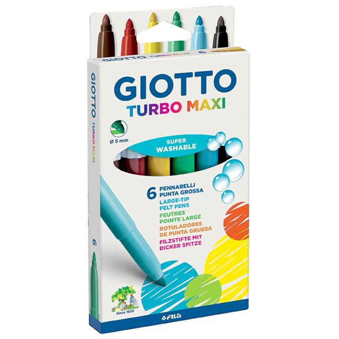 MARCADOR GIOTTO TURBO MAXI x  6 u.