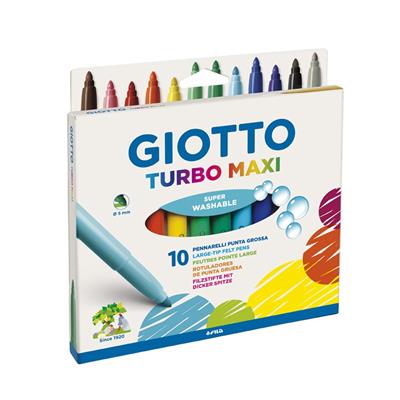 MARCADOR GIOTTO TURBO MAXI x 10 u.