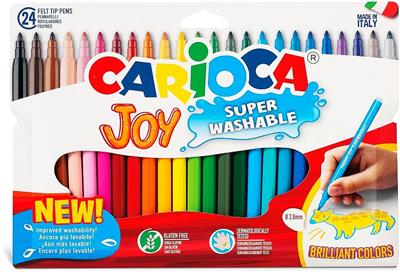 MARCADOR CARIOCA JOY x 24 u.