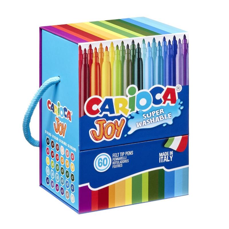 MARCADOR CARIOCA JOY CAJA x 60 u.