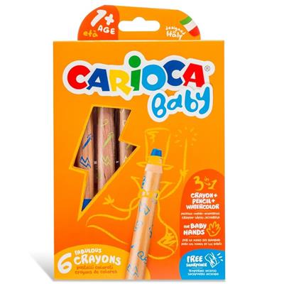 CRAYON CARIOCA BABY x 6 u.