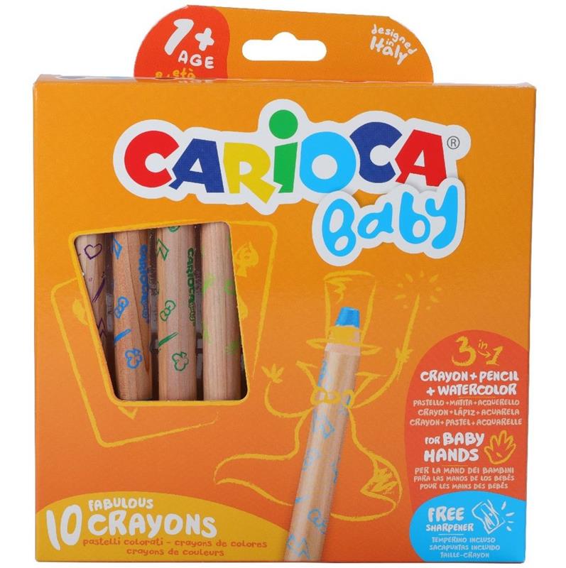 CRAYON CARIOCA BABY x 10 u.