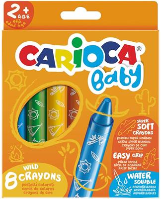 CRAYON CARIOCA BABY x 8 u.