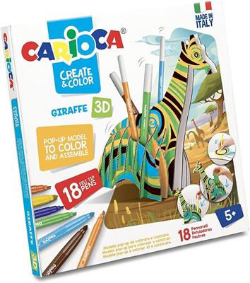 SET CARIOCA JIRAFA 3D