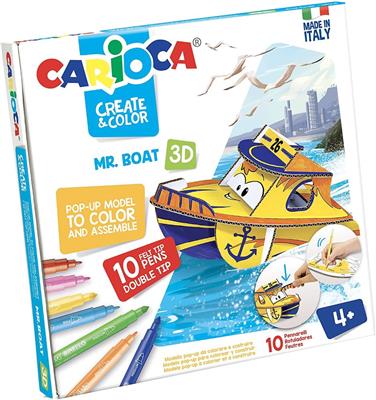 SET CARIOCA BARCO 3D