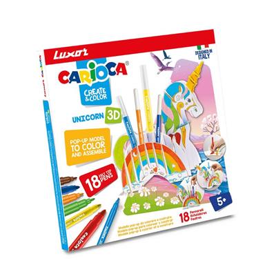 SET CARIOCA UNICORNIO 3D