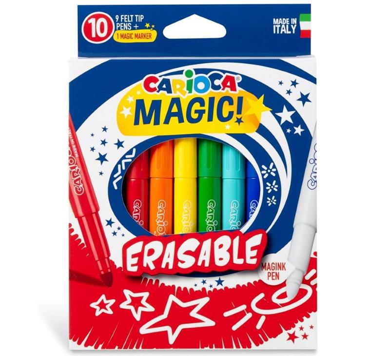 MARCADOR CARIOCA MAGIC x  10 u.