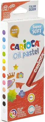 PASTEL AL OLEO CARIOCA x 12 Colores.