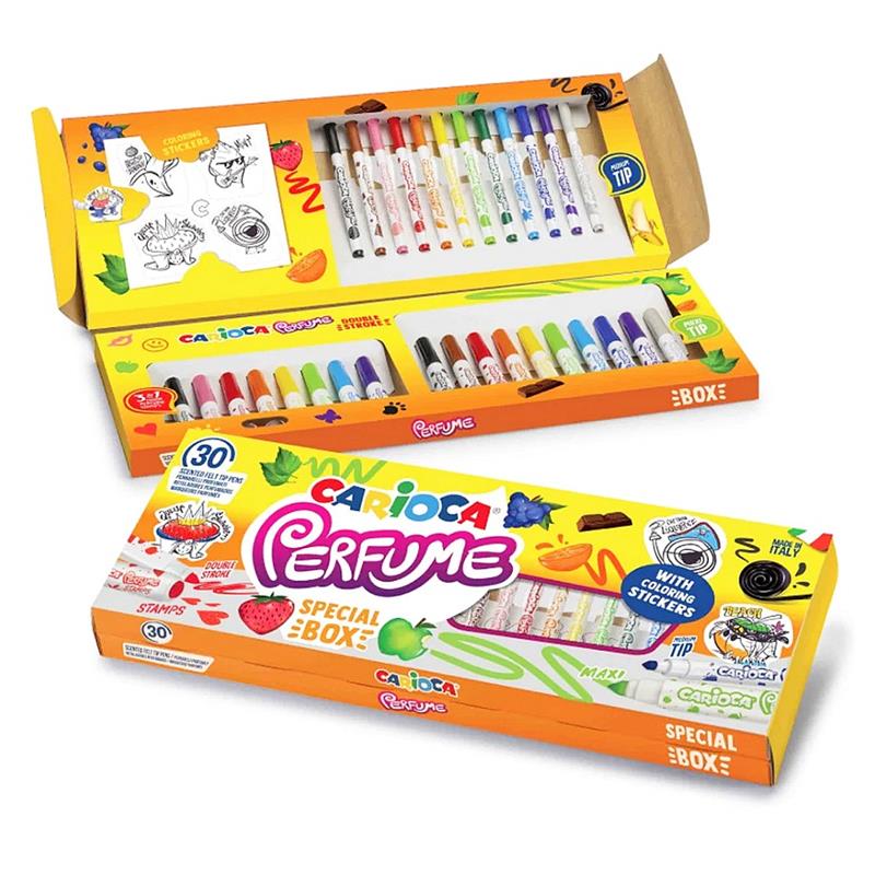 MARCADOR CARIOCA SPECIAL BOX x 30 u. Perfume