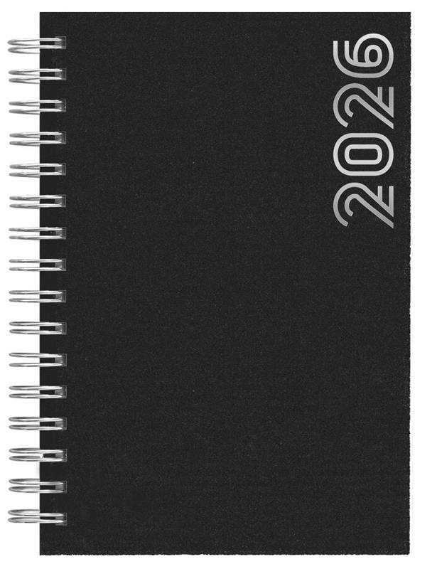 AGENDA TALBOT 14x21 MARMORA Negra