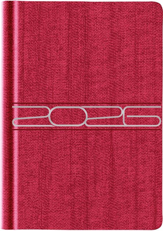 AGENDA TALBOT 10x15 CORVARA Rojo